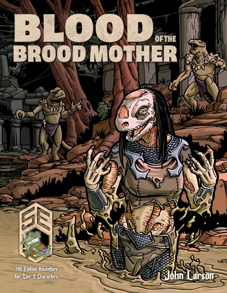 RPG 5E Adventure Blood of the Brood Mother by Old Gator Games